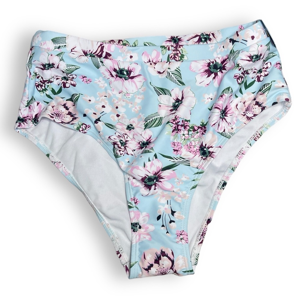 Shekini NWOT Floral Swim Bottoms
